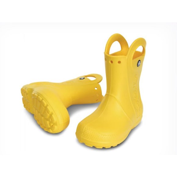 Crocs Kids' Rain Boots - Handle It Rain‎ Boots, Waterproof Kids' Shoes, NWOT - Picture 2 of 5